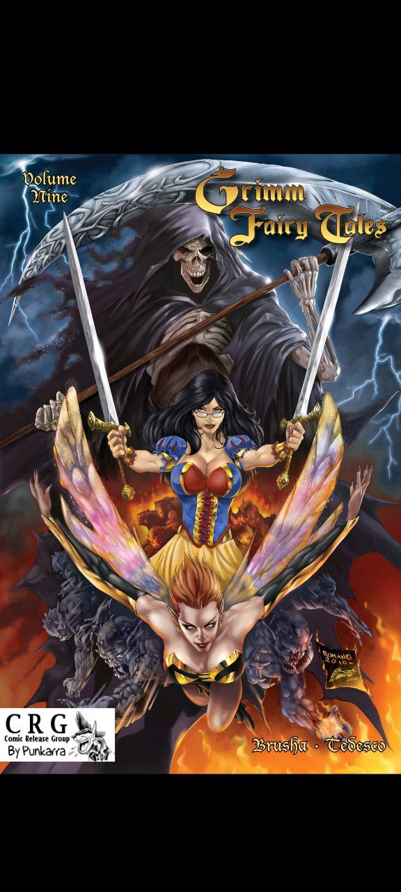 Portada ampliada de Grimm Fairy Tales