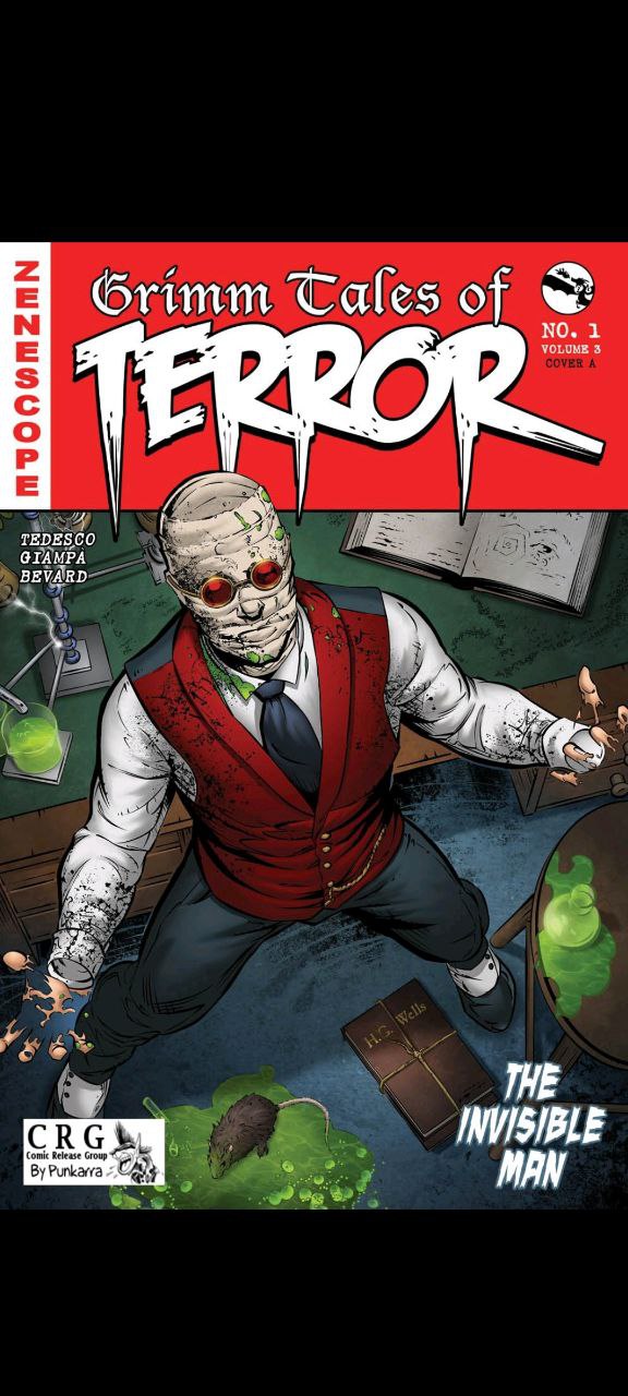 Portada ampliada de Grimm Tales of TERROR