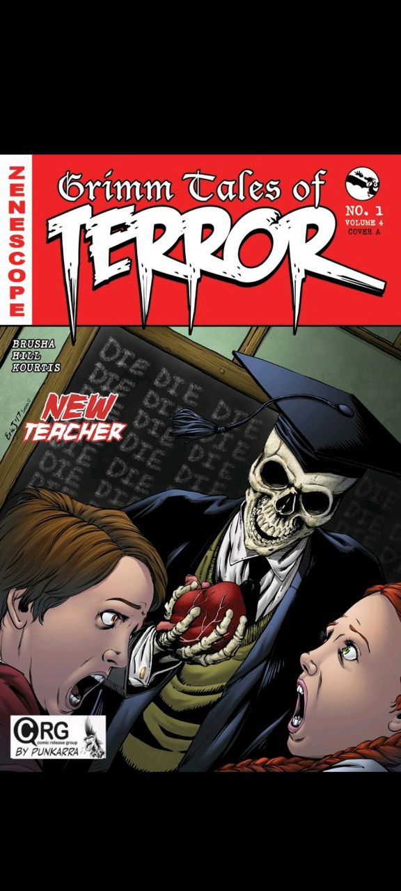 Portada ampliada de Grimm Tales of Terror