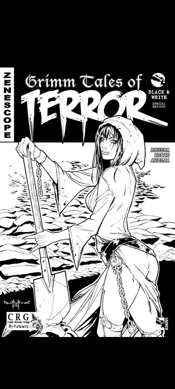 Portada ampliada de Grimm Tales of Terror