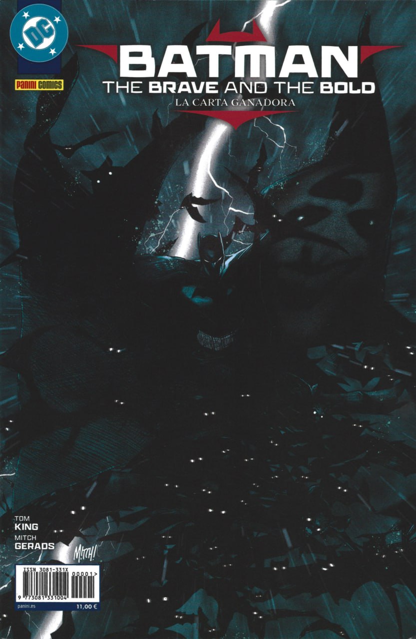 Portada ampliada de BATMAN THE BRAVE AND THE BOLD