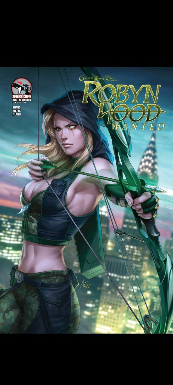 Portada ampliada de ROBYN HOOD