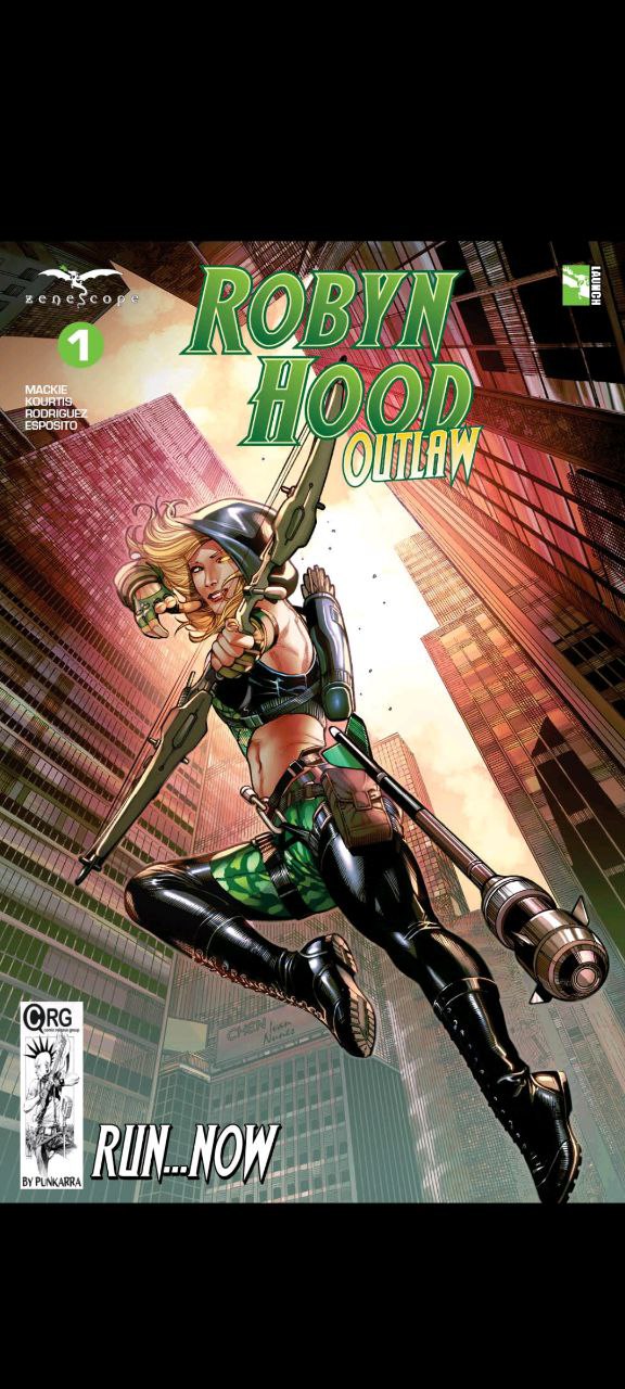 Portada ampliada de ROBYN HOOD OUTLAW