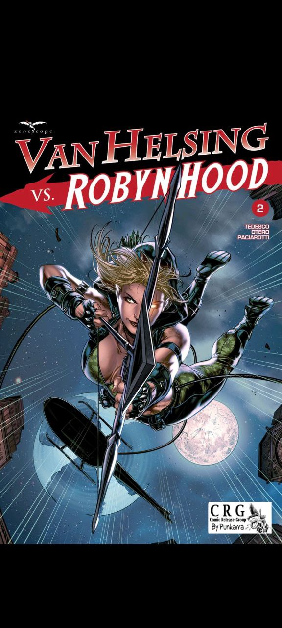 Portada ampliada de Van Helsing vs. Robyn Hood
