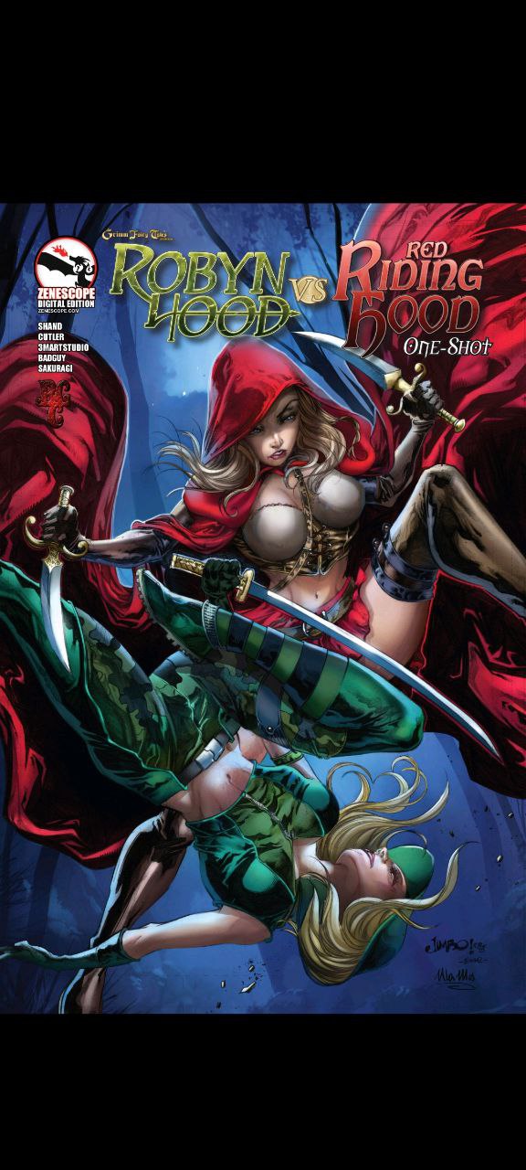 Portada ampliada de Robyn Hood Red Riding Hood One-Shot