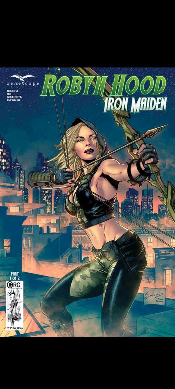 Portada ampliada de ROBYN HOOD IRON MAIDEN