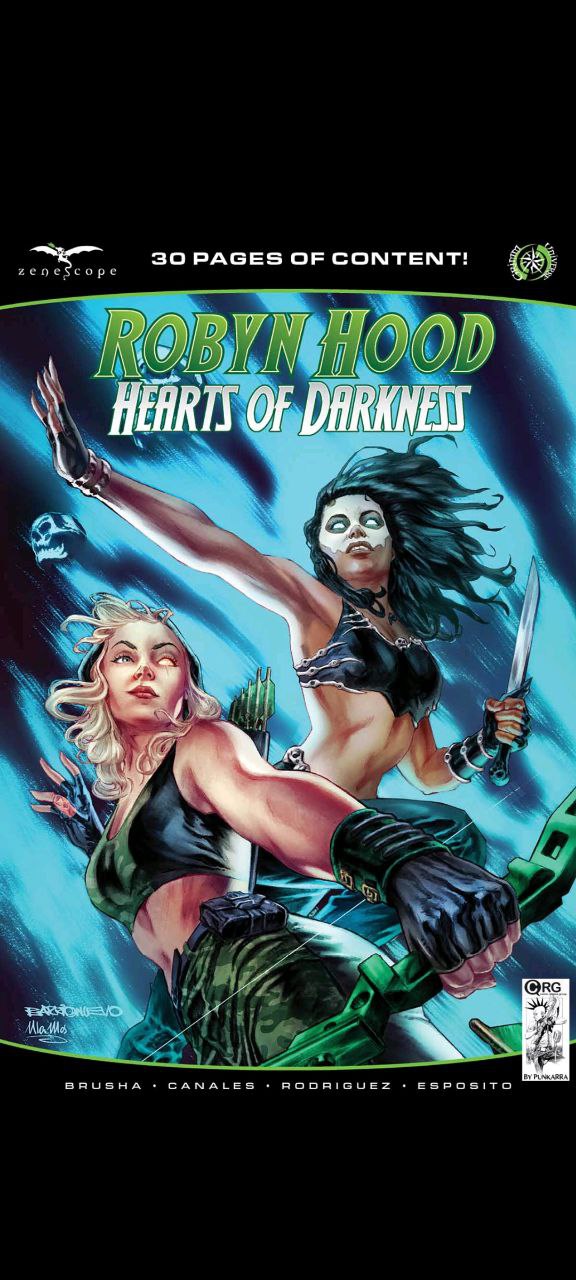 Portada ampliada de Robyn Hood: Hearts of Darkness
