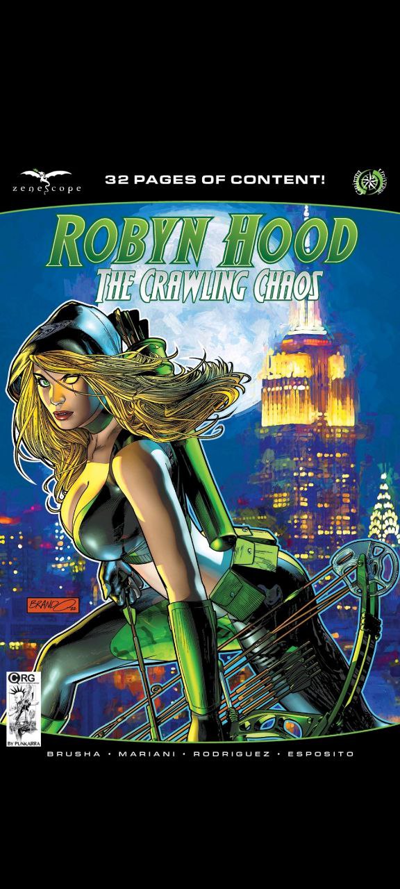 Portada ampliada de ROBYN HOOD THE CRAWLING CHAOS