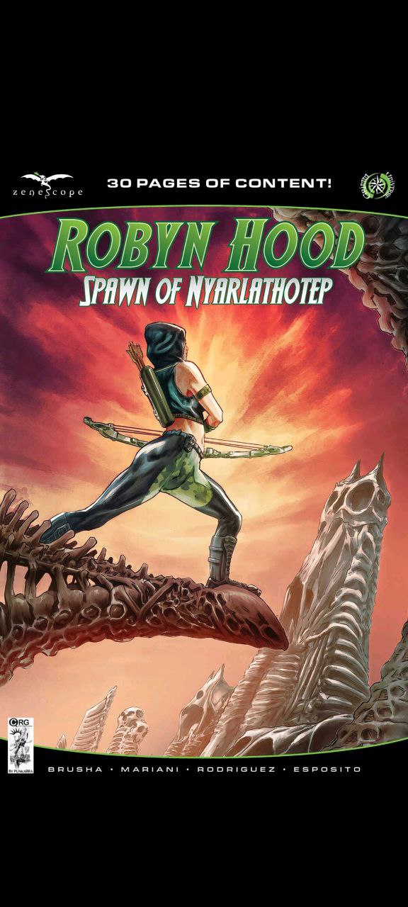 Portada ampliada de ROBYN HOOD SPAWN OF NYARLATHOTEP