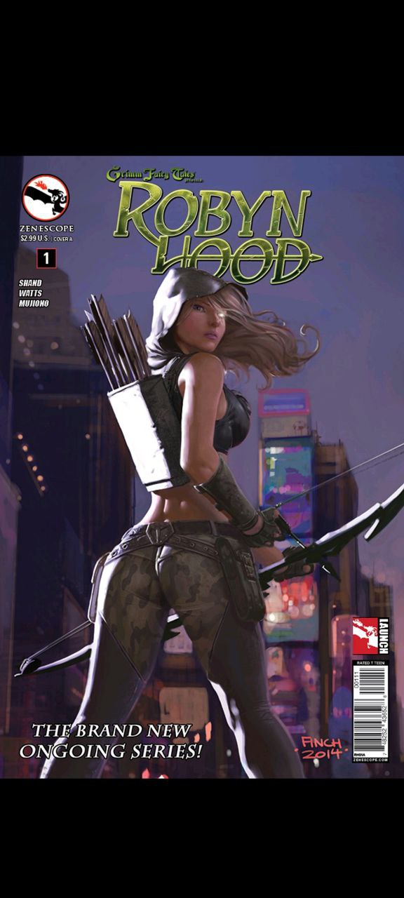 Portada ampliada de ROBYN HOOD