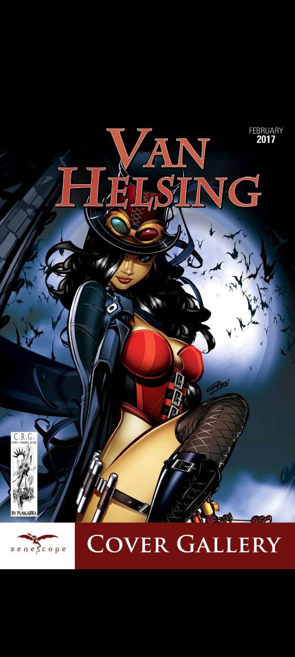 Portada ampliada de VAN HELSING