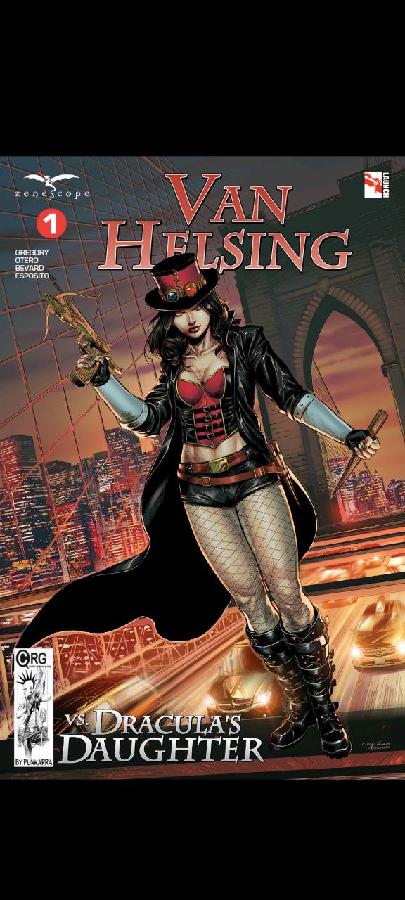 Portada ampliada de Van Helsing vs Dracula's Daughter