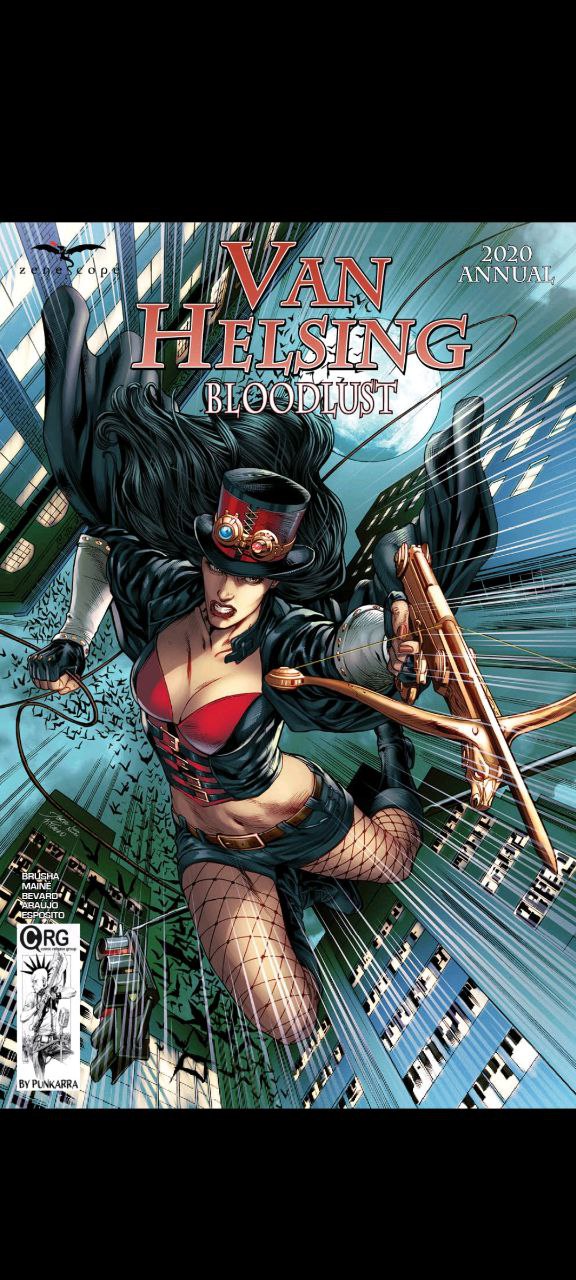 Portada ampliada de VAN HELSING BLOODFUST