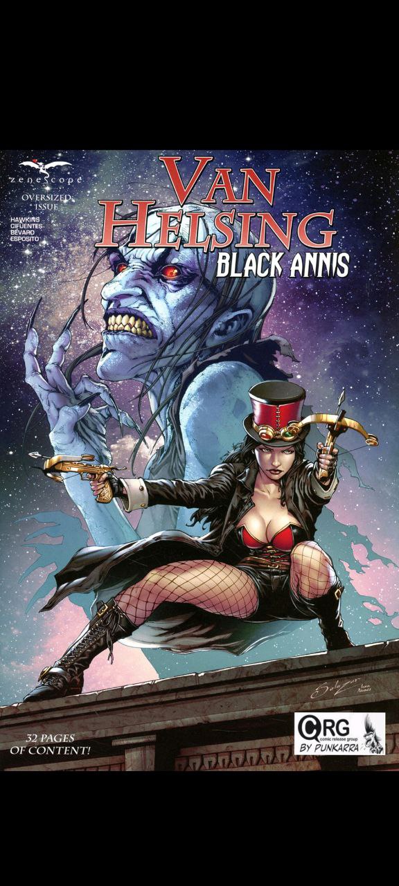 Portada ampliada de Van Helsing Black Annis