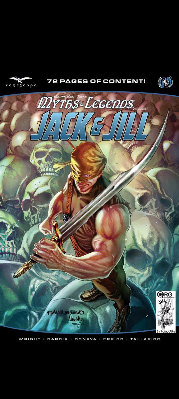 Portada ampliada de MYTHS & LEGENDS JACK & JILL