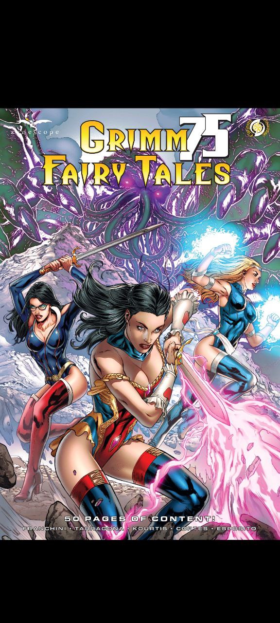 Portada ampliada de GRIMM FAIRY TALES