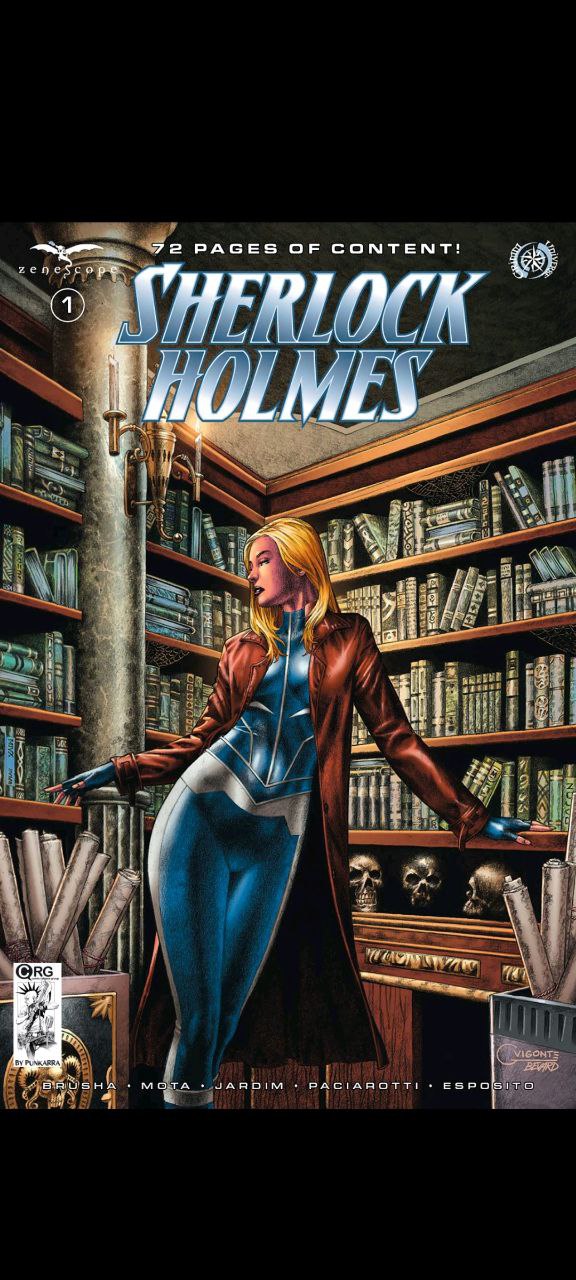 Portada ampliada de SHERLOCK HOLMES