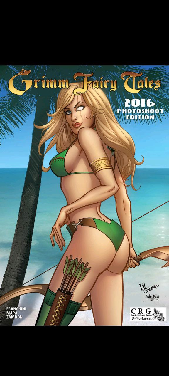 Portada ampliada de Grimm Fairy Tales