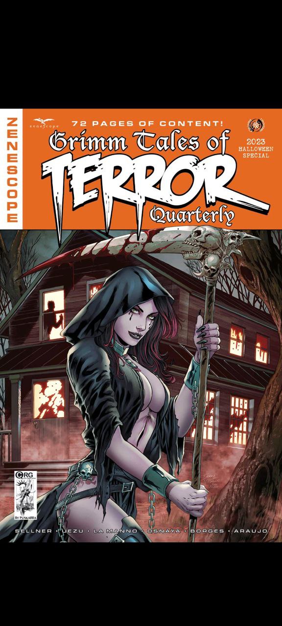 Portada ampliada de Grimm Tales of TERROR Quarterly