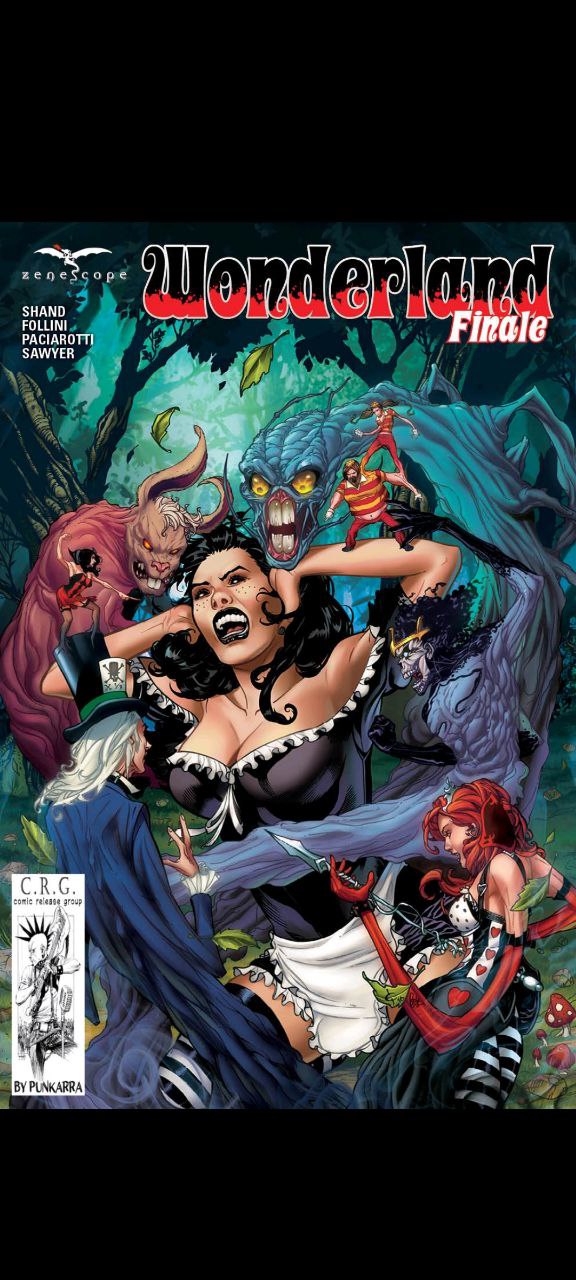 Portada ampliada de Wonderland Finale