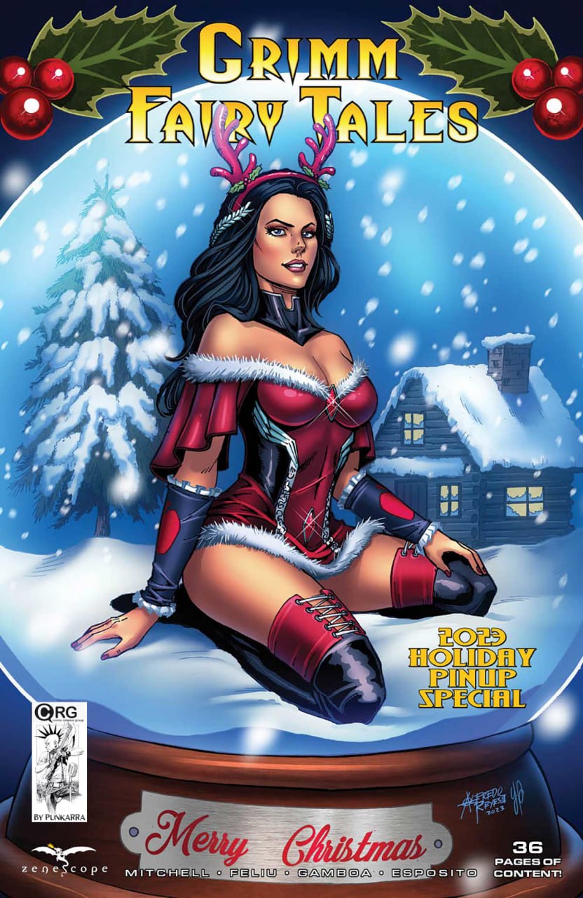 Portada ampliada de Grimm Fairy Tales