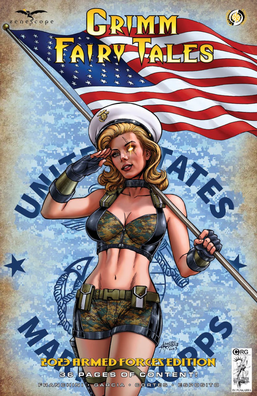 Portada ampliada de GRIMM FAIRY TALES