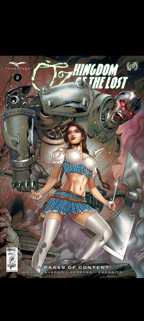 Portada ampliada de OZ: Kingdom of the Lost