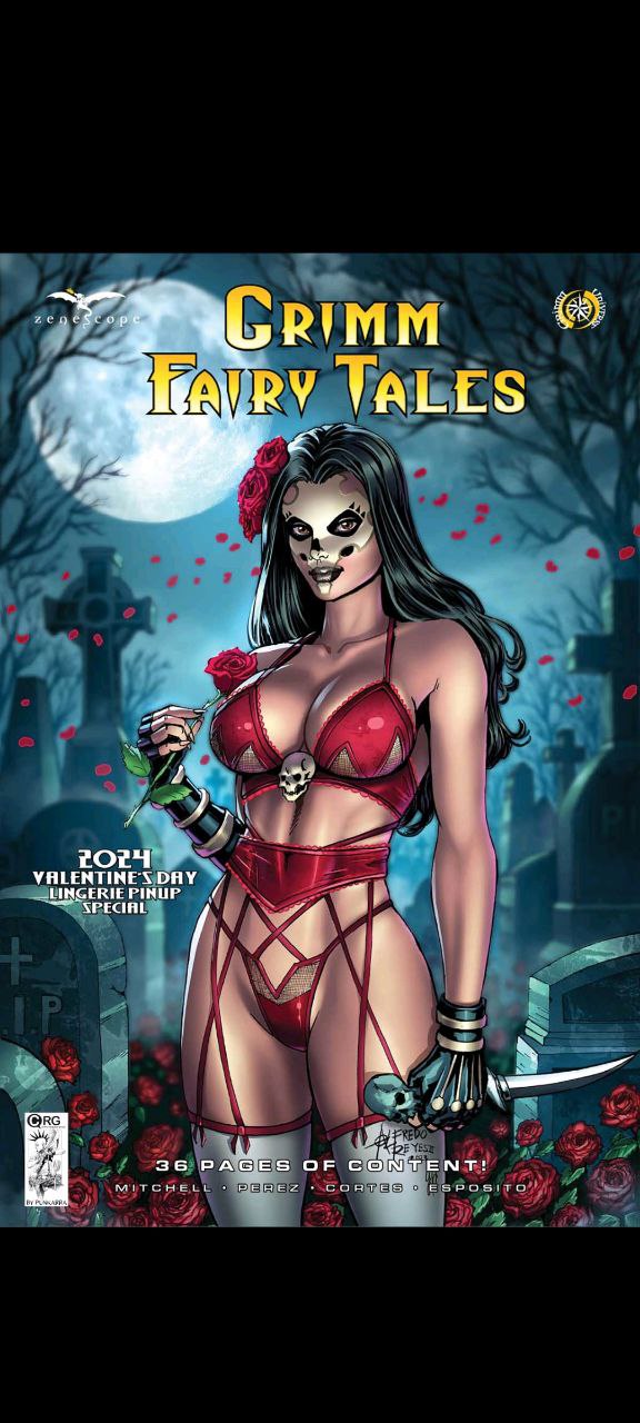 Portada ampliada de GRIMM FAIRY TALES