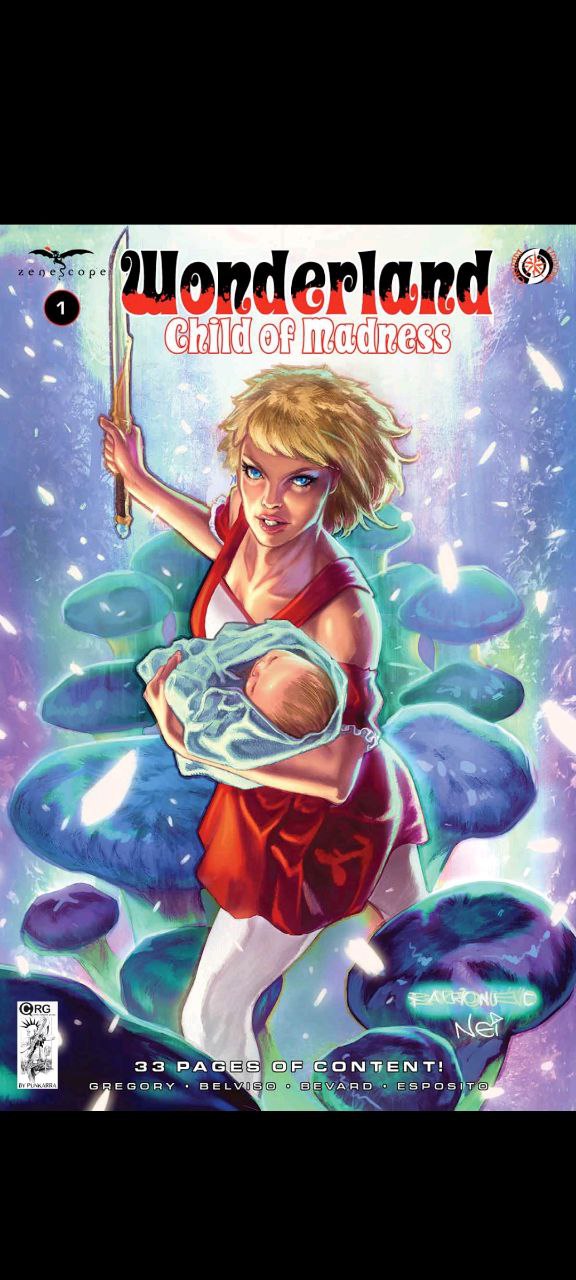 Portada ampliada de Wonderland Child of madness