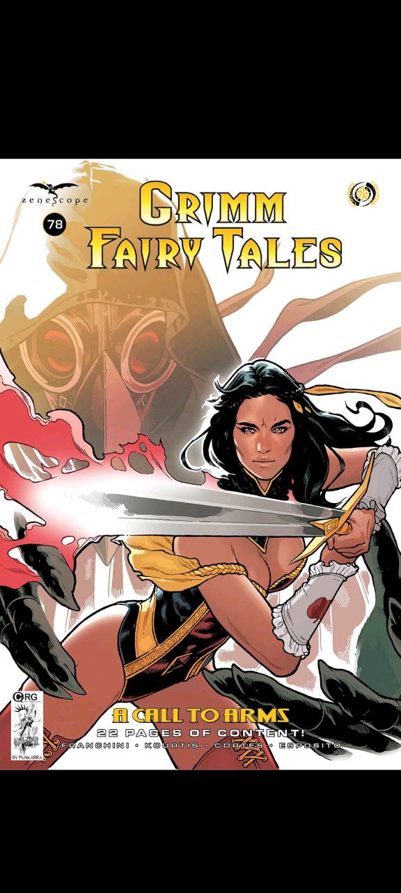 Portada ampliada de GRIMM FAIRY TALES