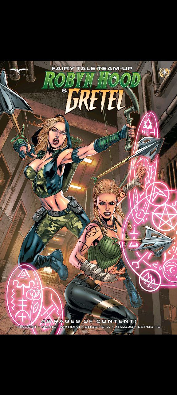 Portada ampliada de FAIRY TALE TEAM-UP ROBYN HOOD VS GRETEL
