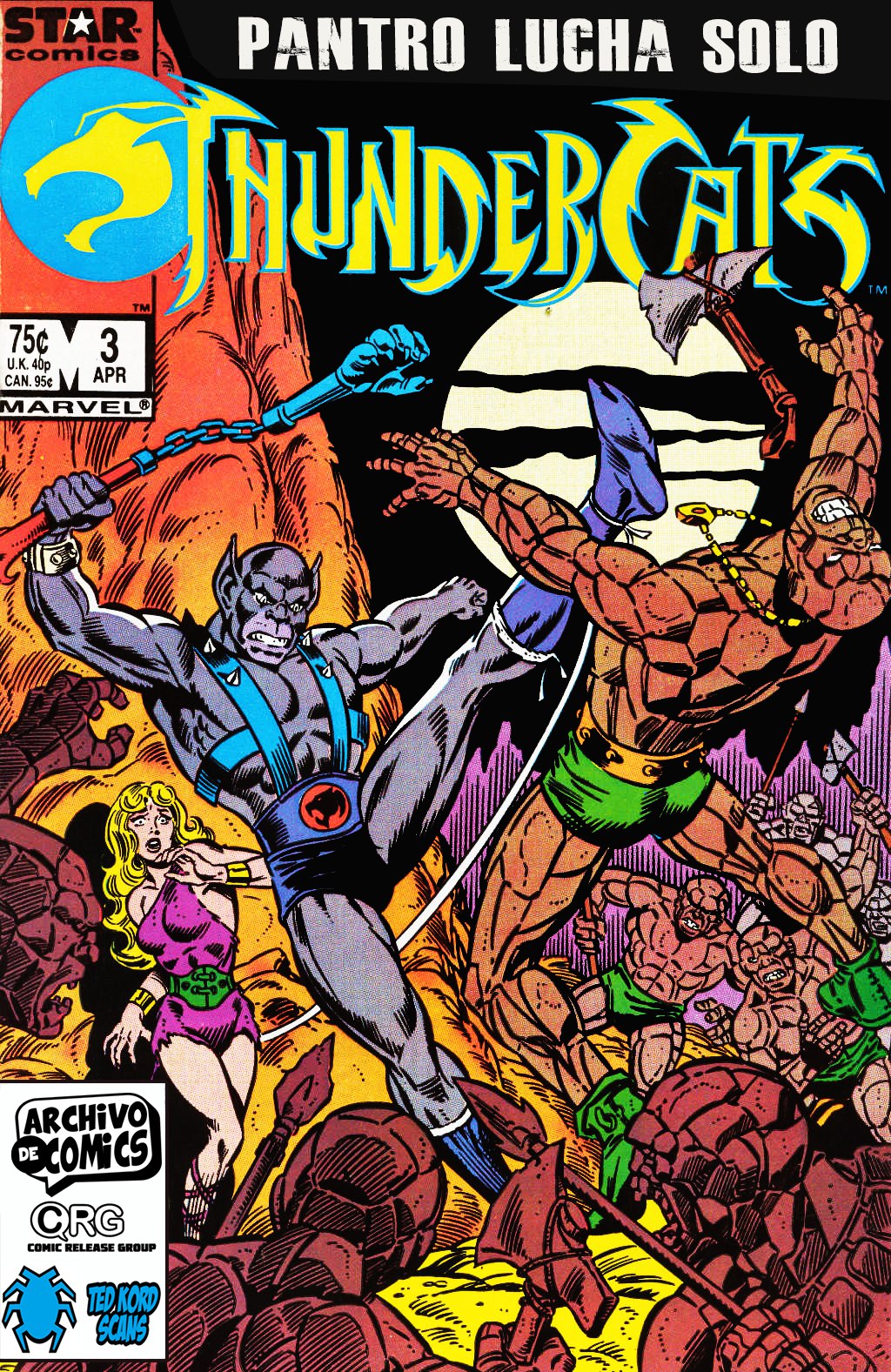Portada ampliada de THUNDERCATS