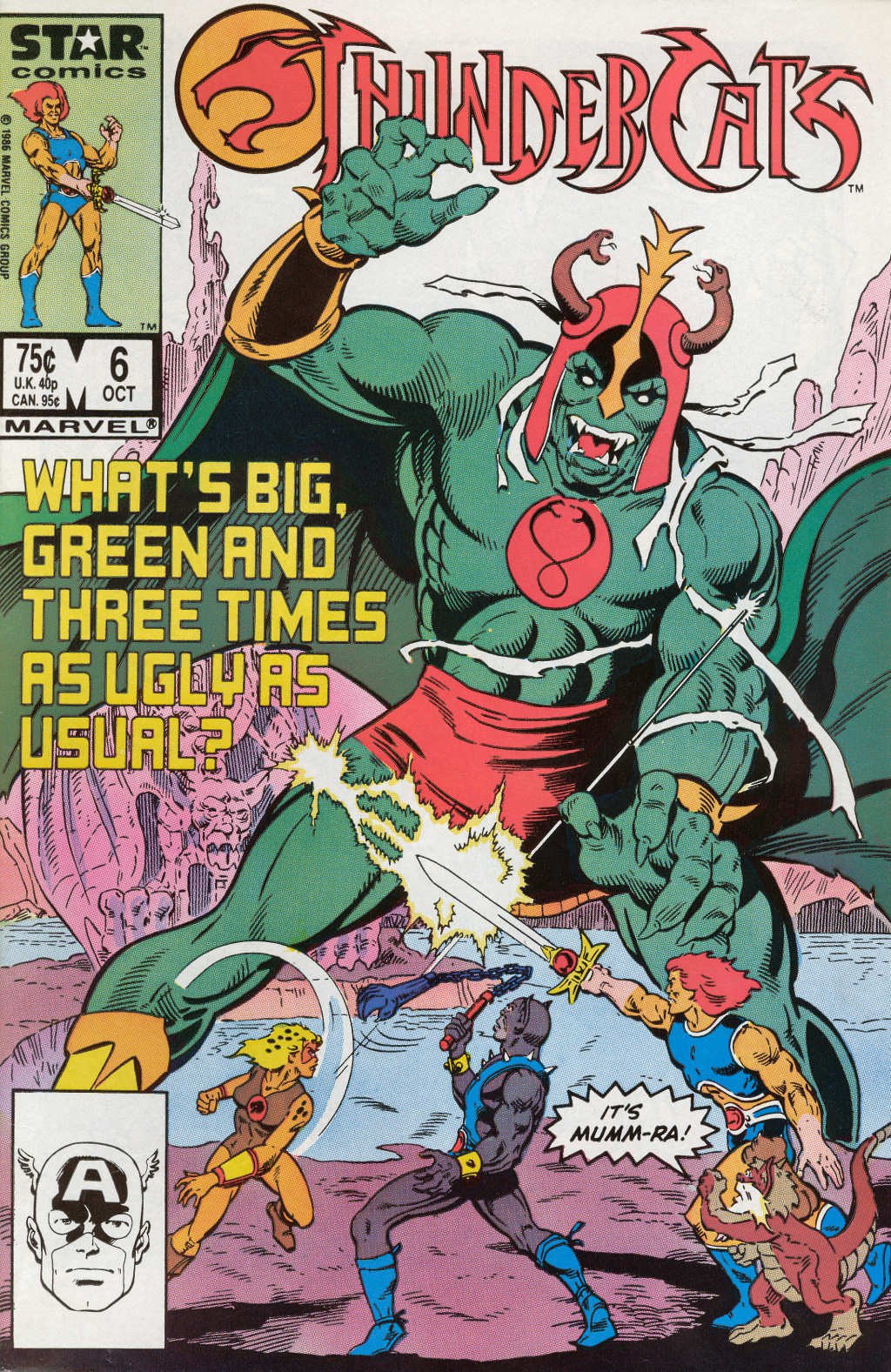 Portada ampliada de THUNDERCATS