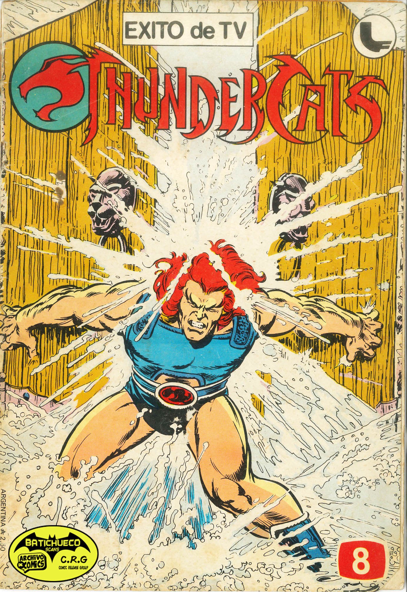 Portada ampliada de THUNDERCATS