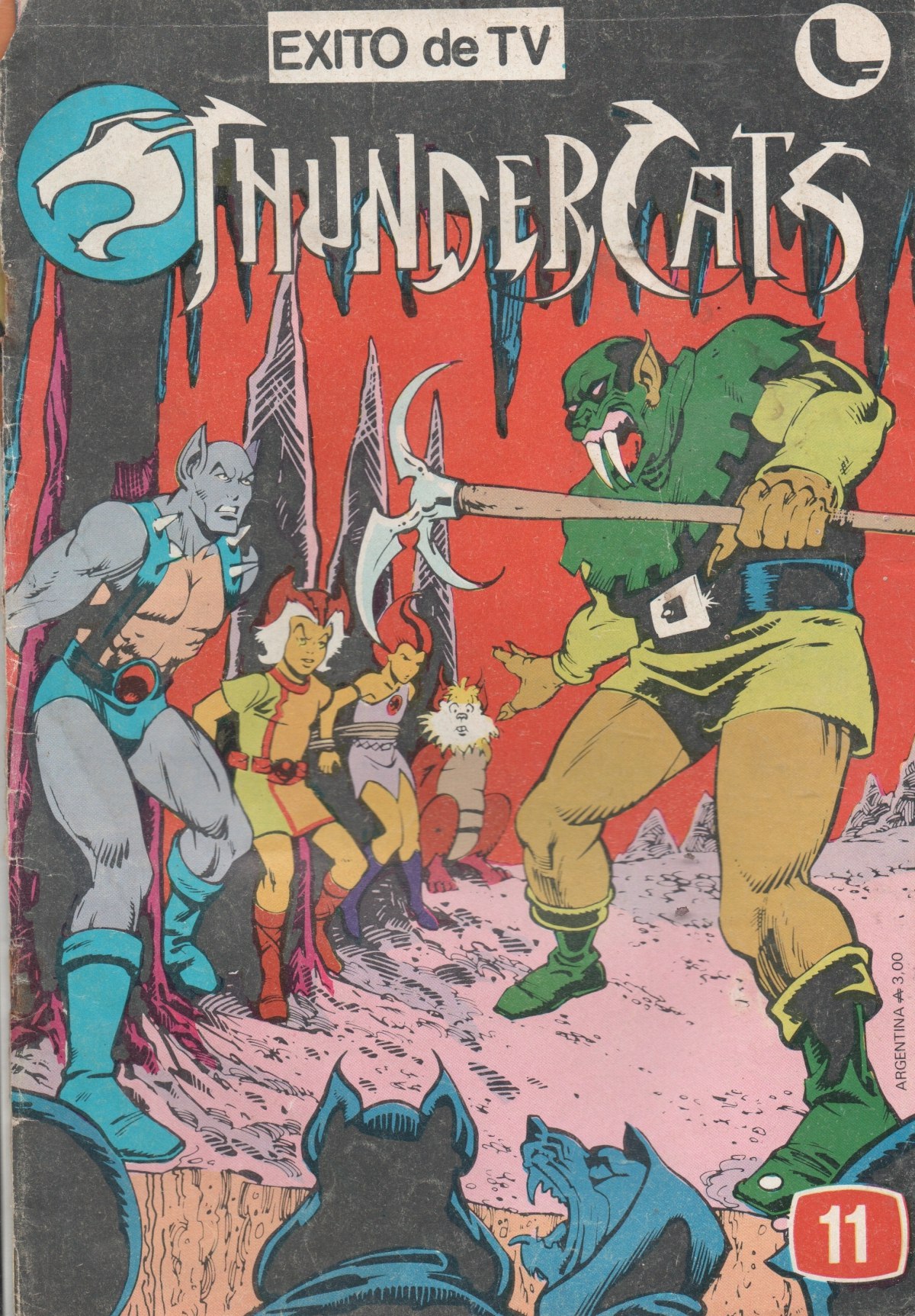 Portada ampliada de THUNDERCATS
