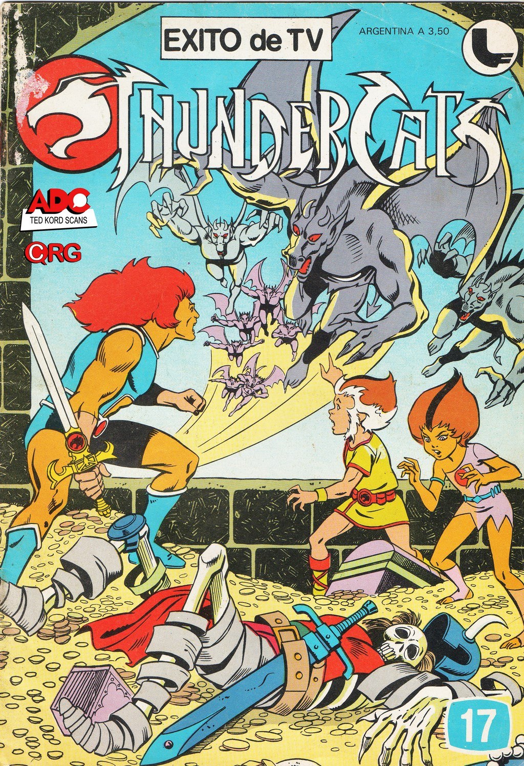 Portada ampliada de THUNDERCATS