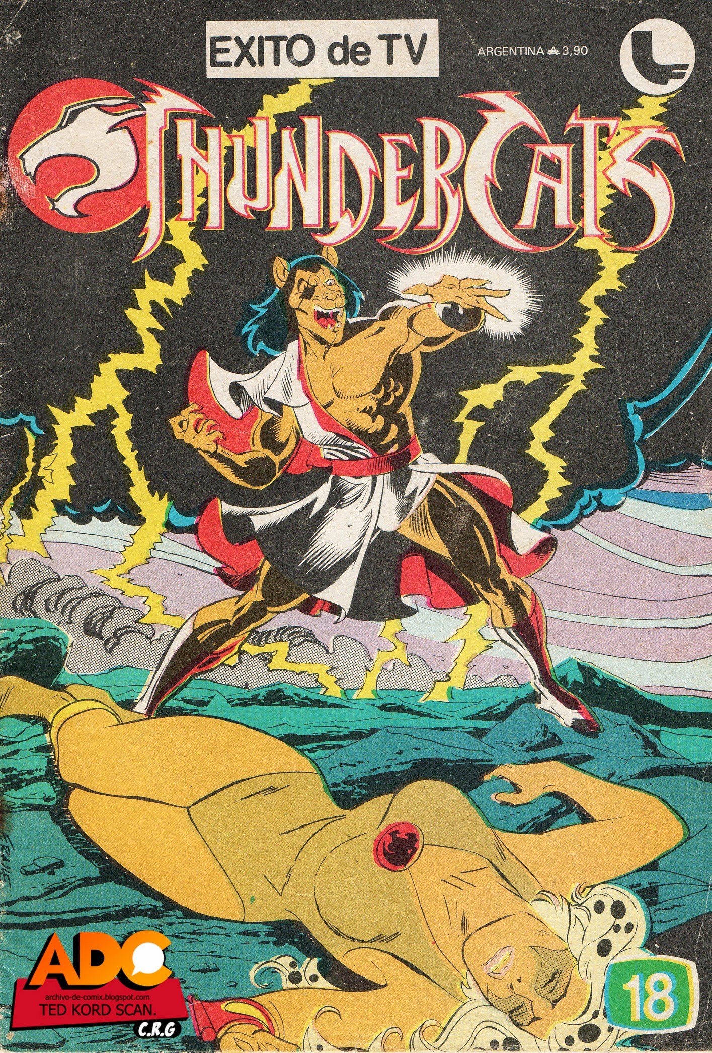 Portada ampliada de THUNDERCATS