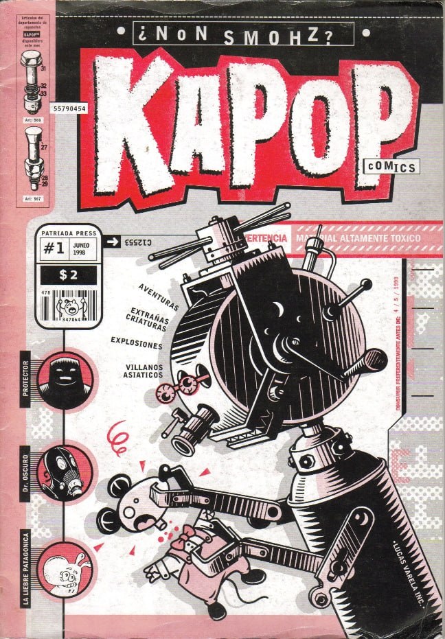 Portada ampliada de ¿NoN SMOHZ? KAPOP COMICS