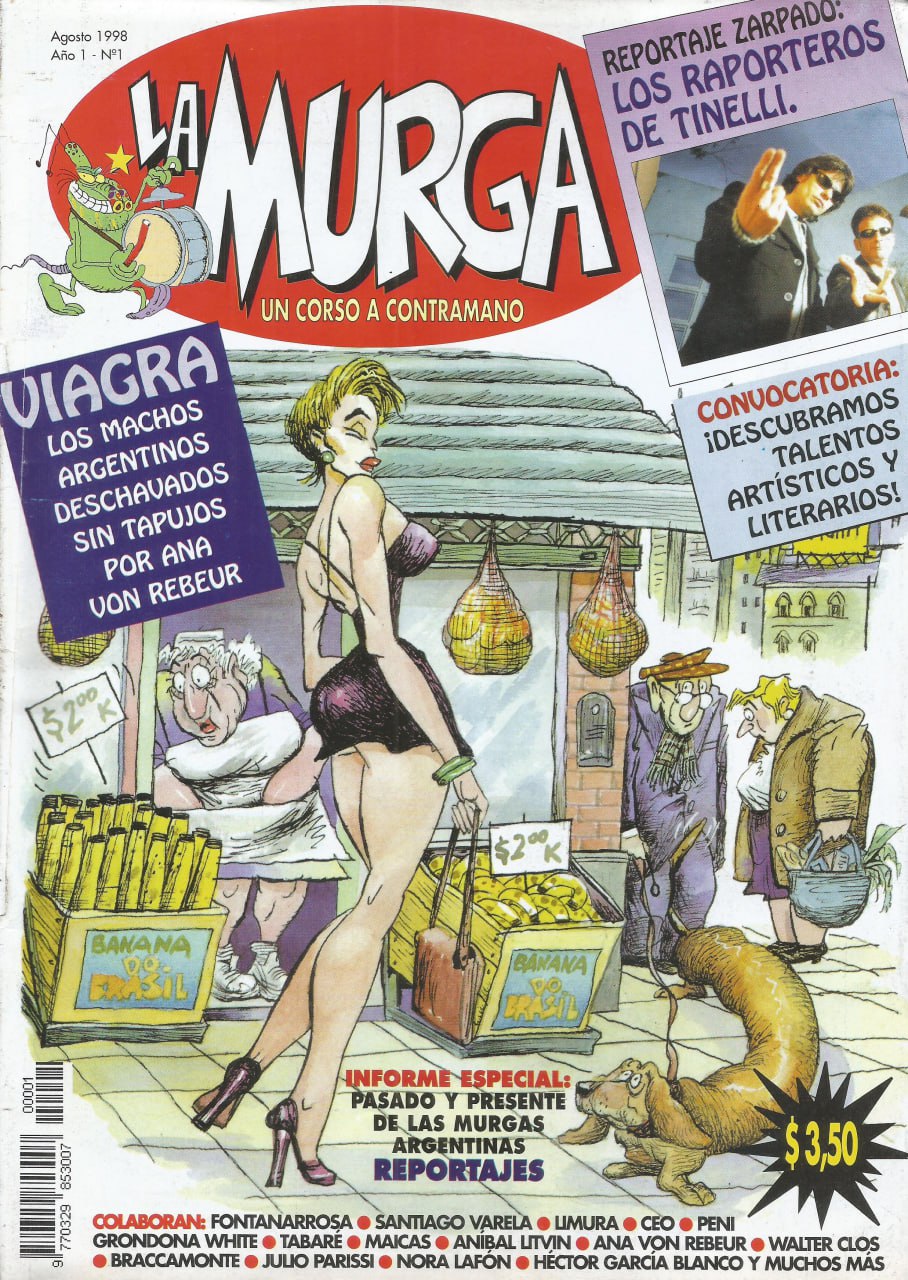 Portada ampliada de LA MURGA