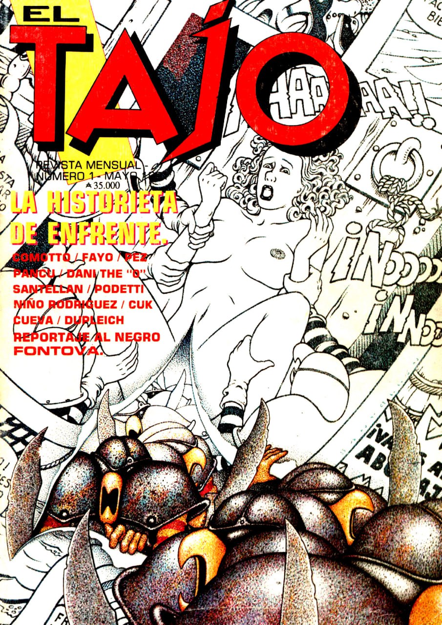 Portada ampliada de EL TAJO