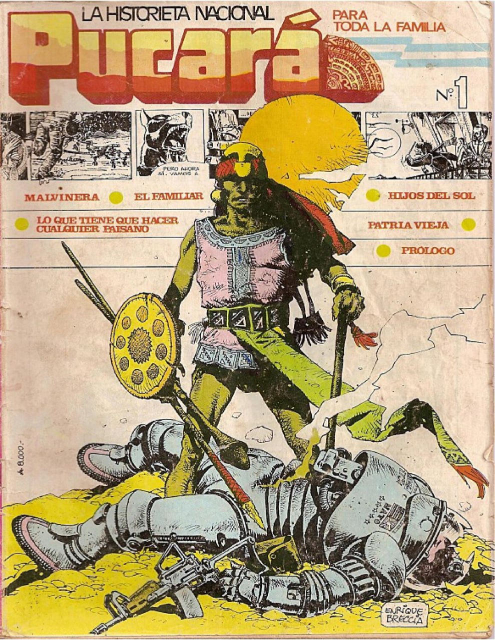 Portada ampliada de Pucará