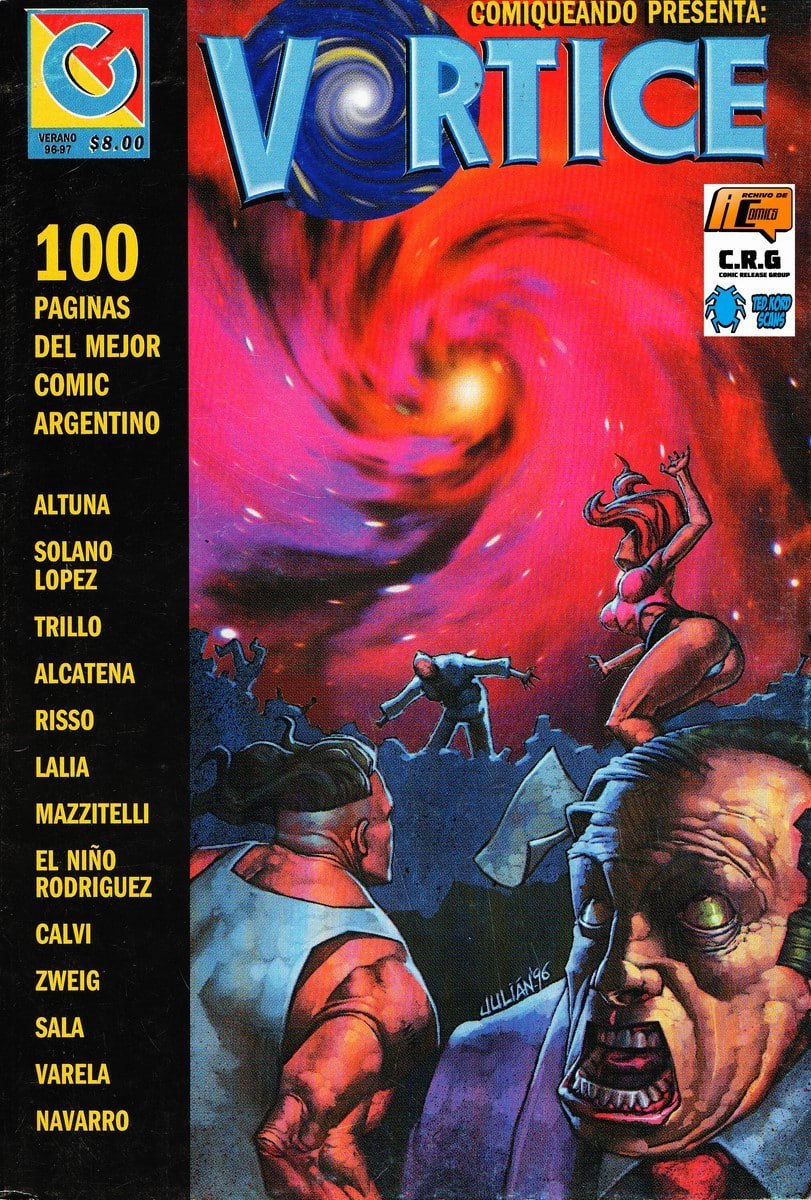 Portada ampliada de Vortice