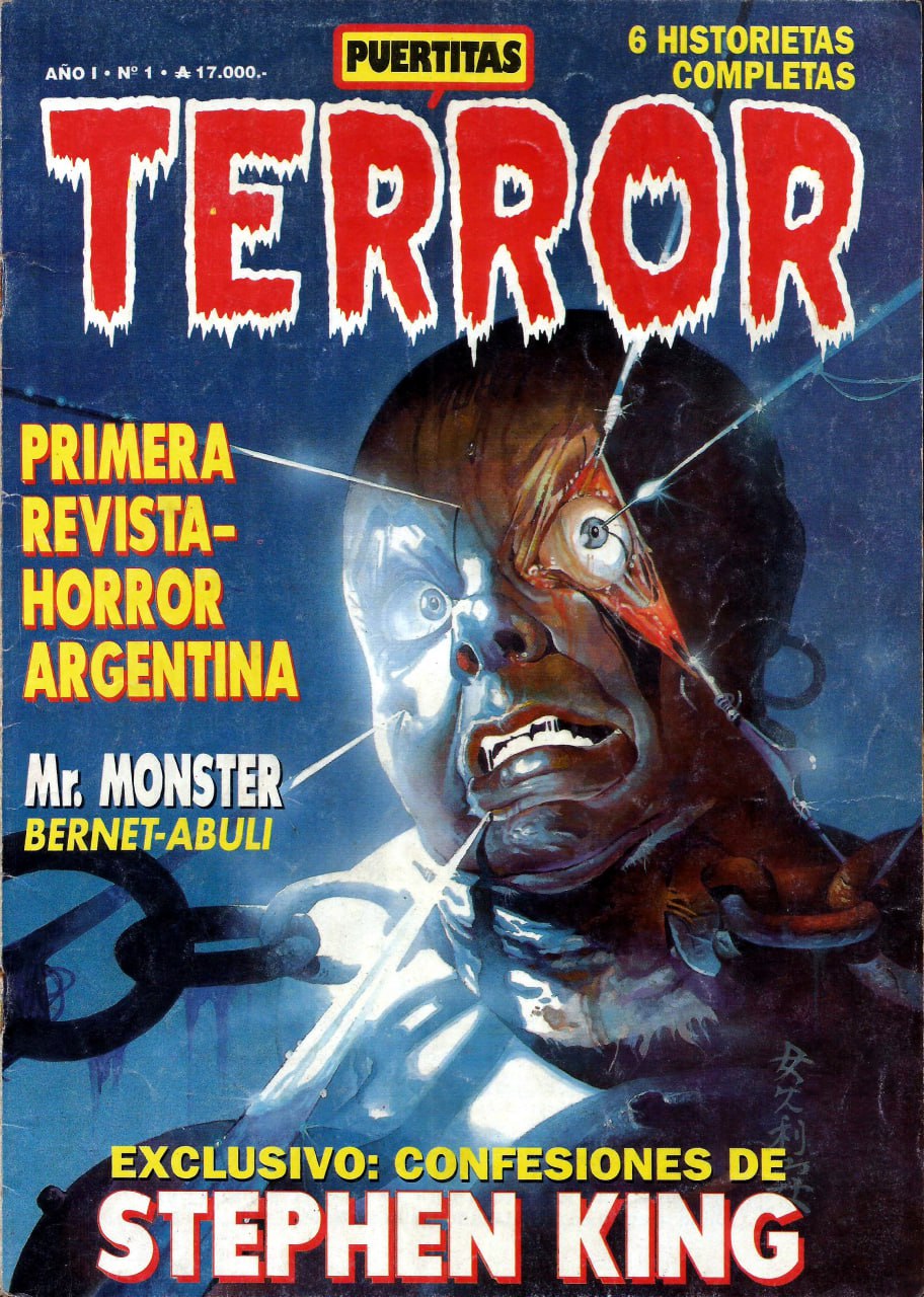 Portada ampliada de Terror