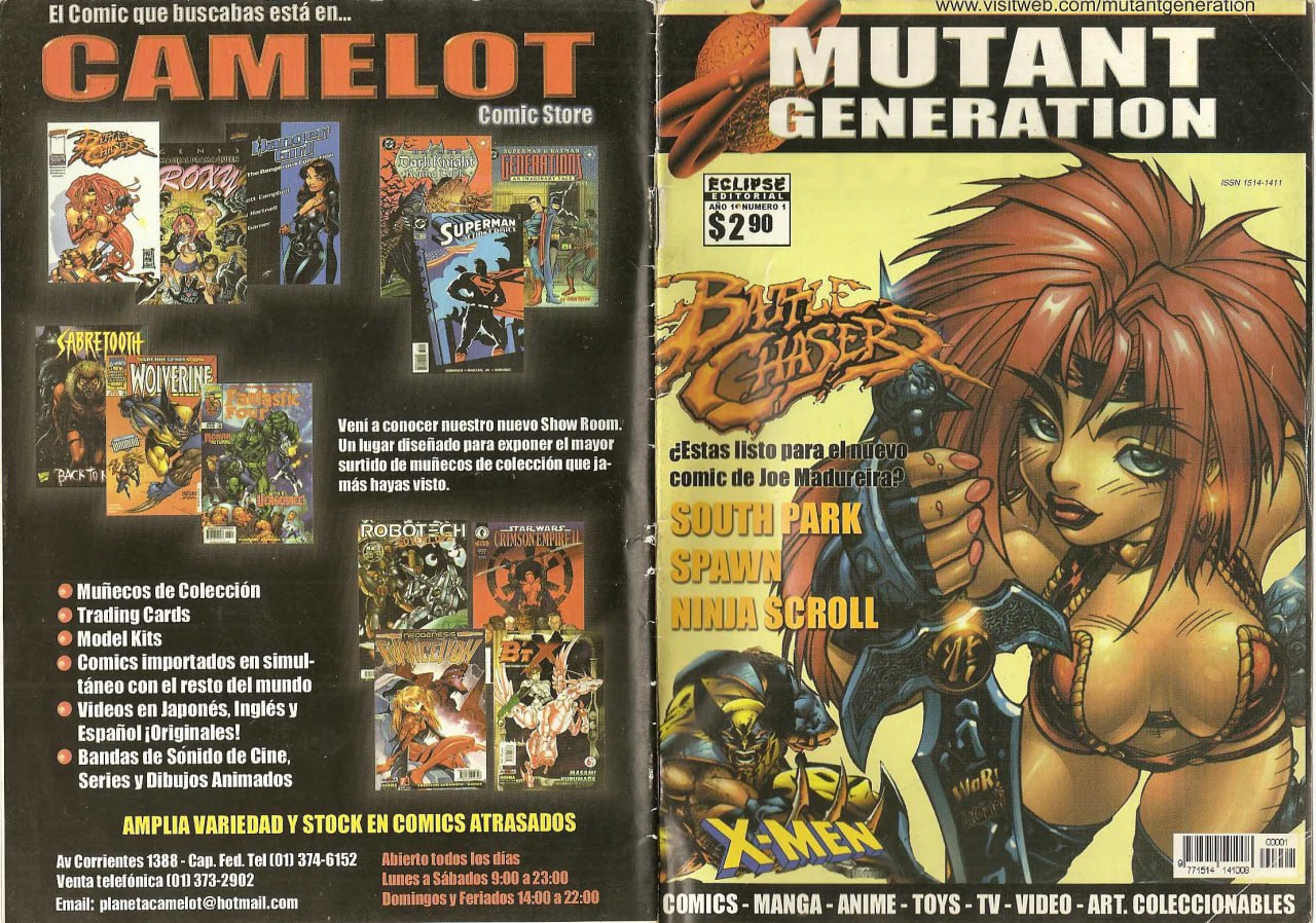 Portada ampliada de MUTANT GENERATION
