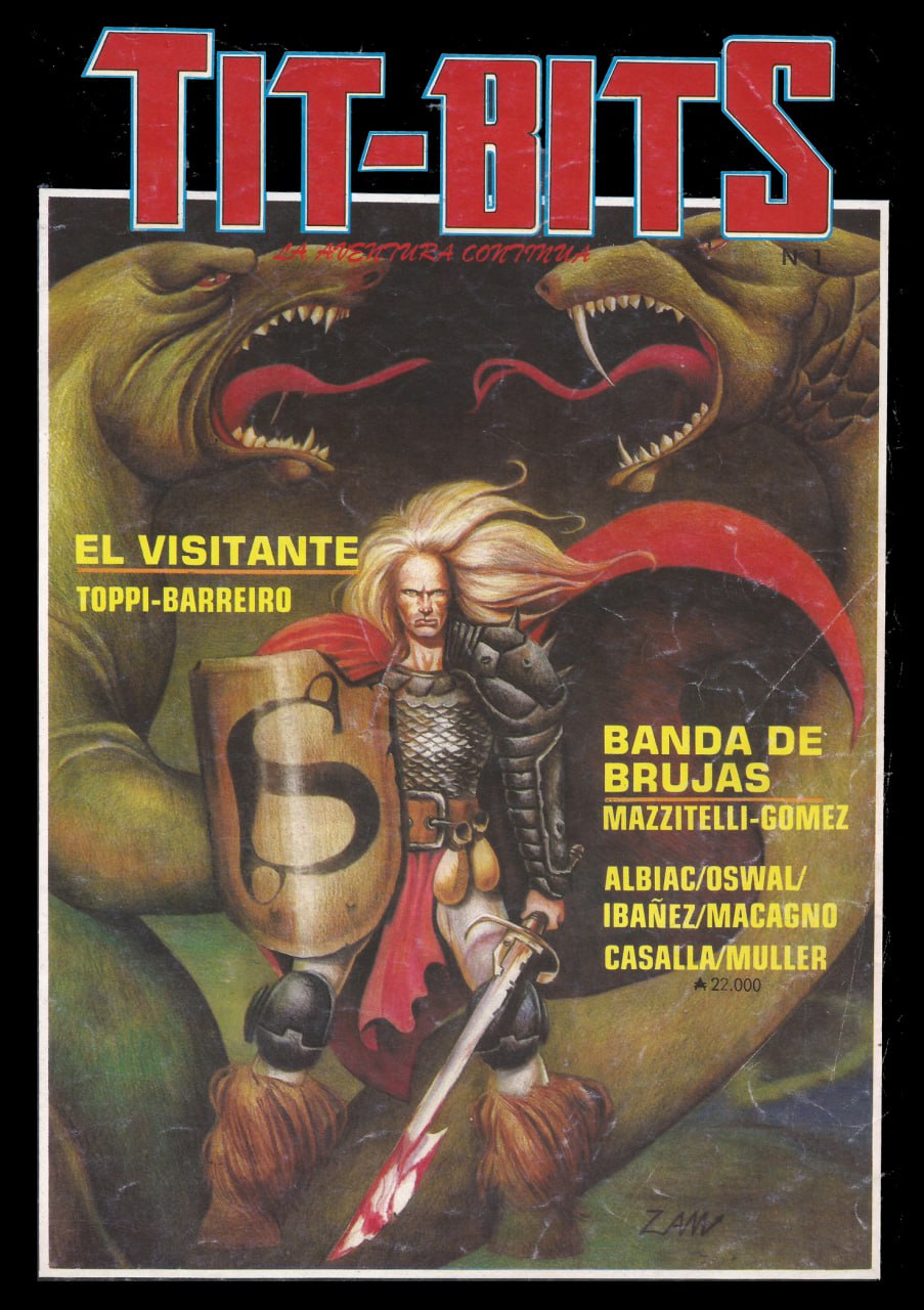 Portada ampliada de TIT-BITS