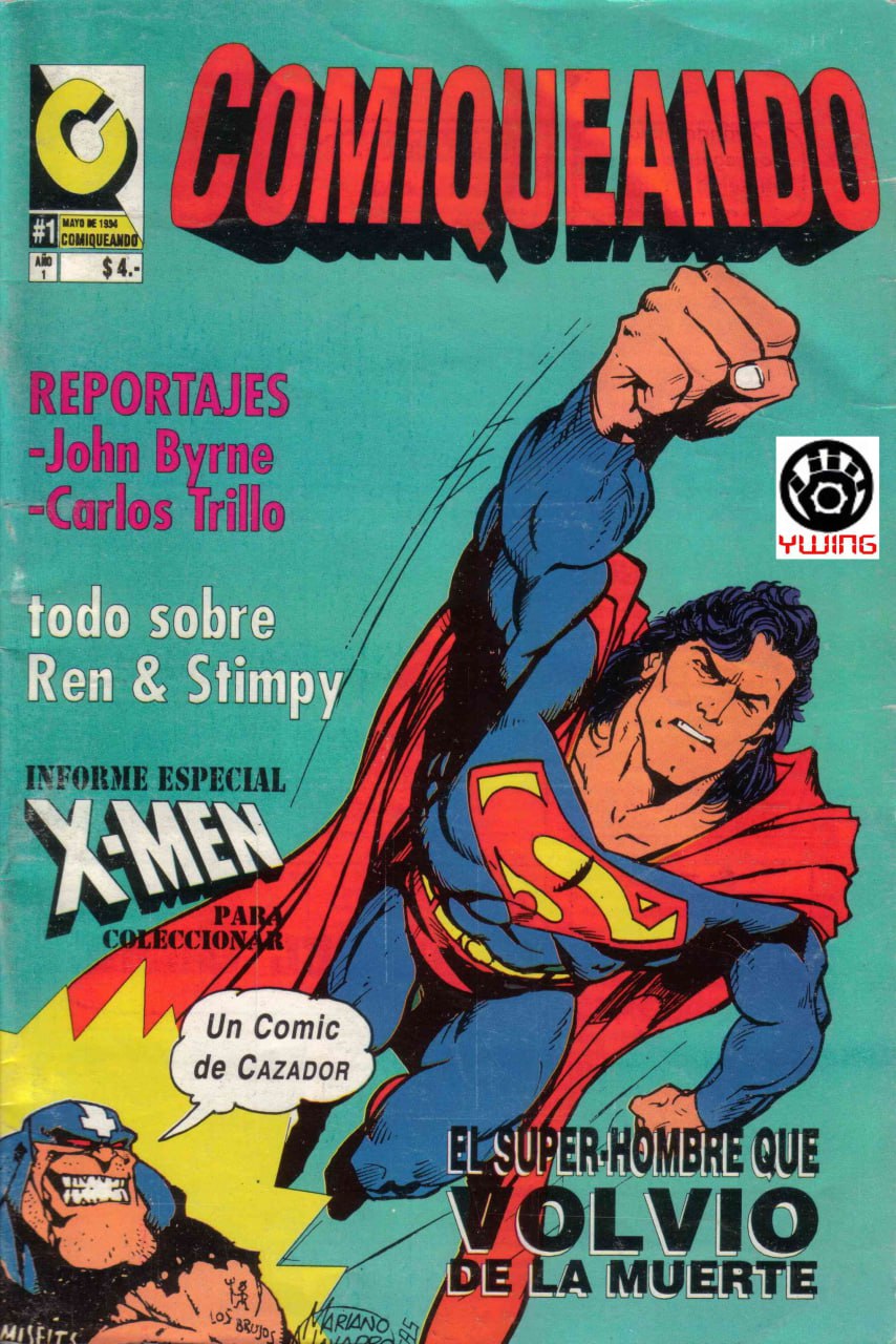 Portada ampliada de COMIQUEANDO