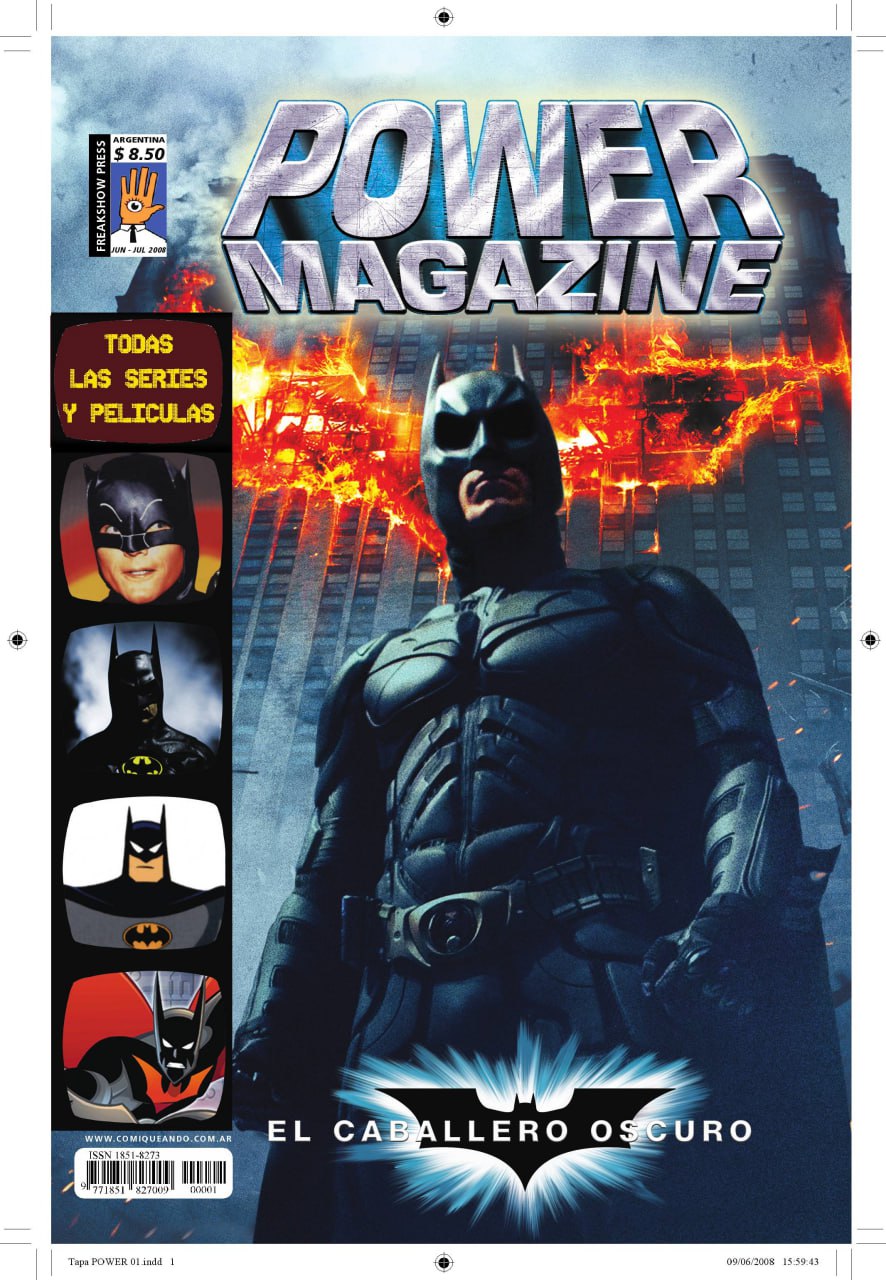 Portada ampliada de POWER MAGAZINE