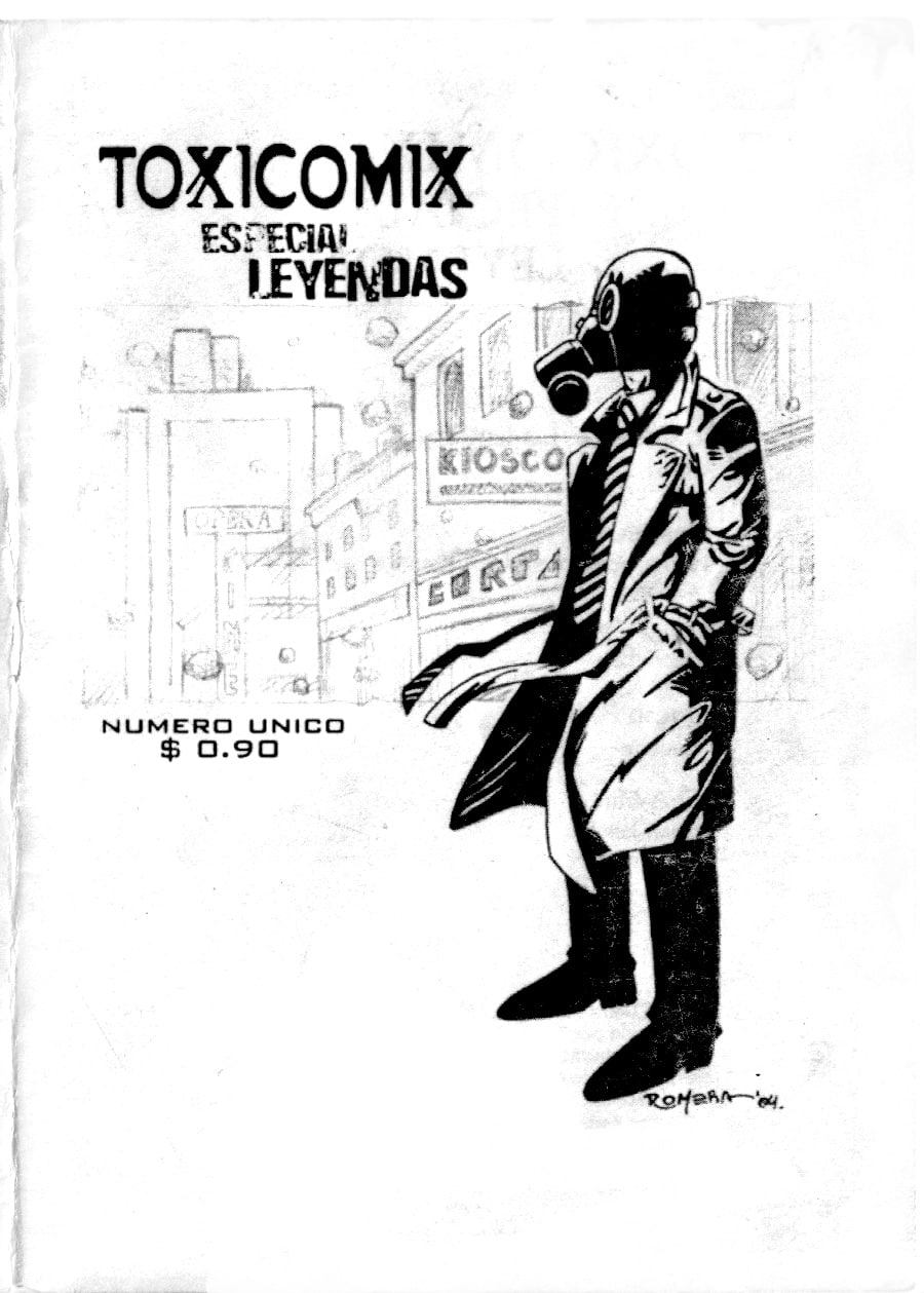 Portada ampliada de TOXICOMIX ESPECIAL LEYENDAS