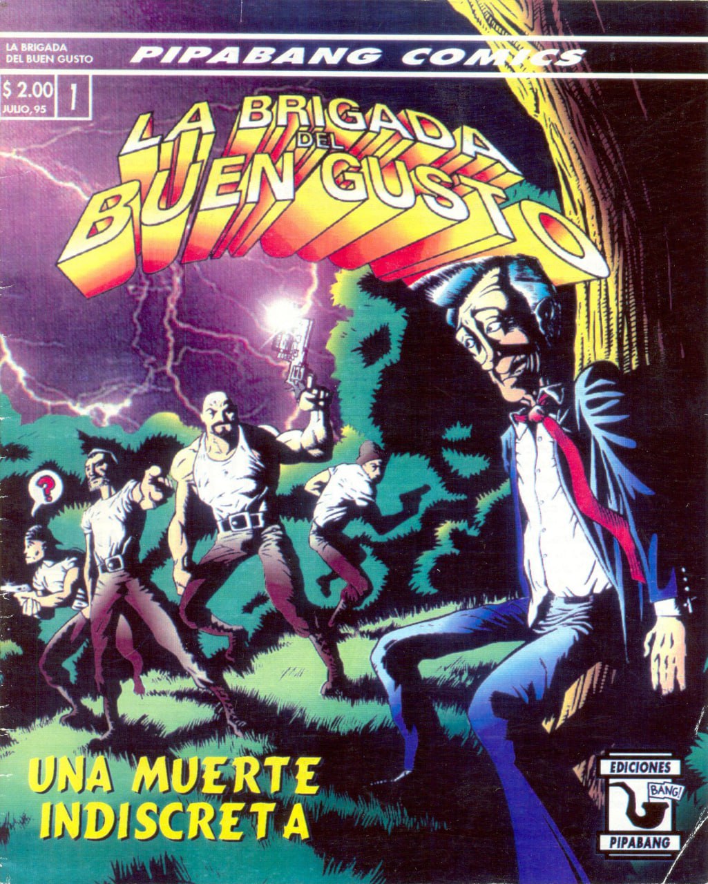 Portada ampliada de La Brigada del Buen Gusto