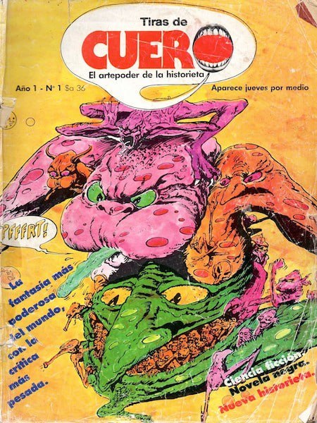 Portada ampliada de Tiras de CUERO